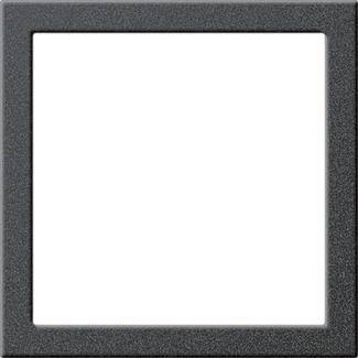 GIRA 264810 Montagerahmen System 55 Schwarz matt Install.Baumaterial Schaltermat/Geb.Steu Schalter