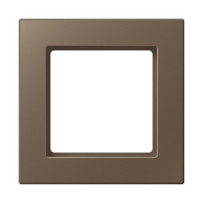 JG Rahmen 1fach AC581MO A creation mokka Install.Baumaterial Schaltermat/Geb.Steu Schalter