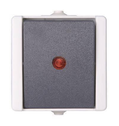 KOPP AP-FR Kontrollsch.pAQA 541656003 hg/dg Install.Baumaterial Schaltermat/Geb.Steu Schalter