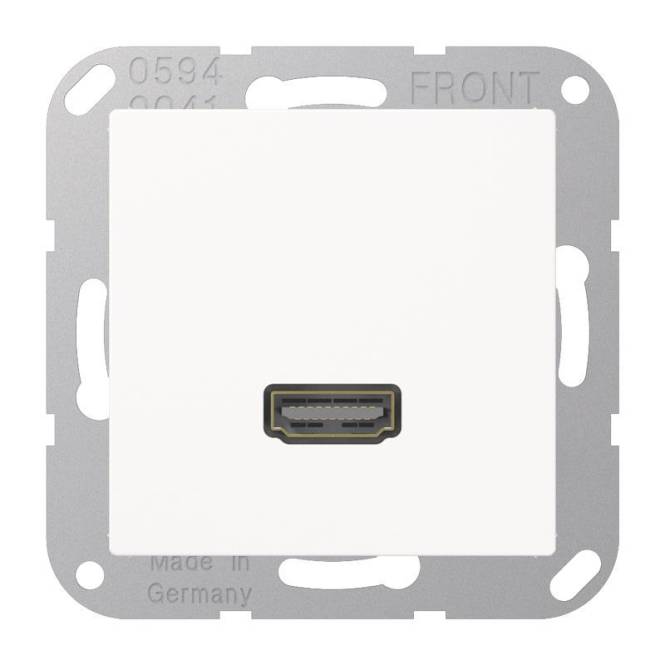 JG Multimediaanschlusssystem MAA1112WW weiß Install.Baumaterial Schaltermat/Geb.Steu Schalter