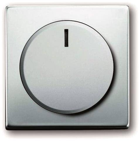 BJ pur edelstahl Dimmer- 6540-866-102 Abdeckung Edelstahl Install.Baumaterial Schaltermat/Geb.Steu