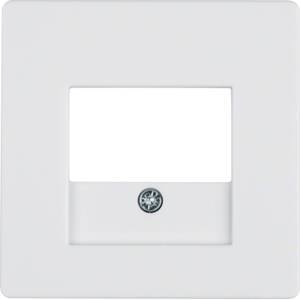 BER Q1 Abdeckung für TAE 10336089 polarweiß samt Install.Baumaterial Schaltermat/Geb.Steu Schalter