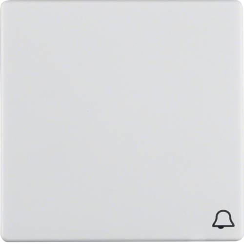 BER Wippe m Aufdruck Symbol 16206059 Klingel Berker Q1 polarweiß, samt Install.Baumaterial Schalter