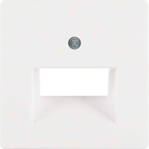 BER Zentralstück f UAE/E-DAT 14096089 Design/Telekom ISDN-Steckdose Berker Q1 Install.Baumaterial