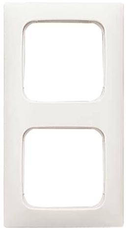 BJ Reflex SI Rahmen 2512-214K-102 2fach für Kanalinstallation alpinweis Install.Baumaterial