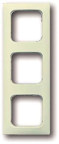 BJ Duro 2000 SI Rahmen 2513-212K-102 3fach für Kanalinstallation weiss Install.Baumaterial Schalter