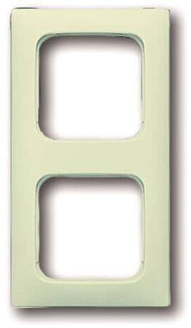 BJ Duro 2000 SI Rahmen 2512-212K-102 2fach für Kanalinstallation weiss Install.Baumaterial Schalter