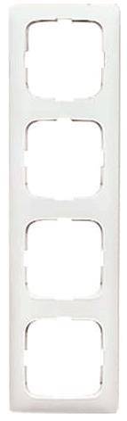 BJ Reflex SI Rahmen 2514-214K-102 4fach für Kanalinstallation alpinweis Install.Baumaterial