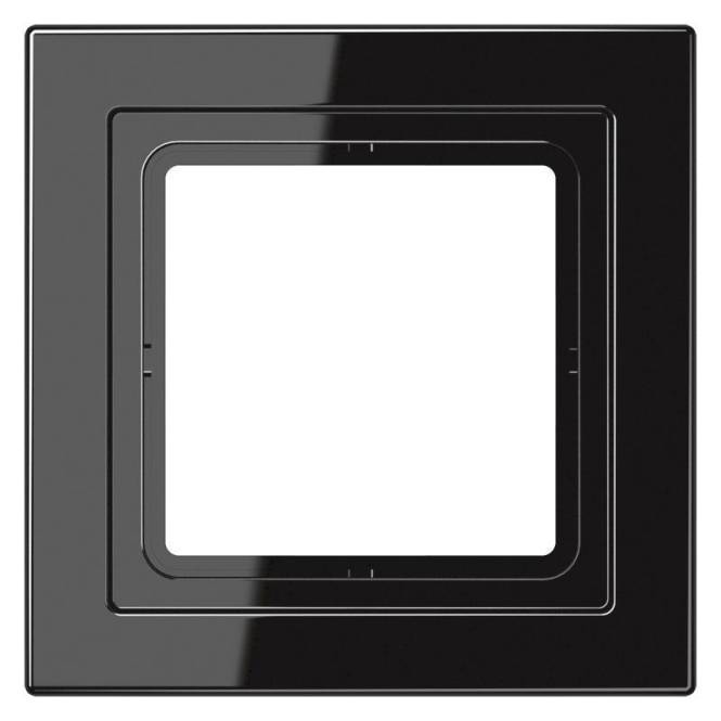 JG LS-design Rahmen 1fach LSD 981 SW schwarz Install.Baumaterial Schaltermat/Geb.Steu Schalter