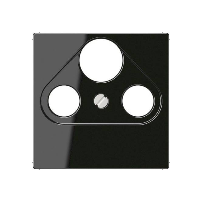 JG Abdeckung f. SAT-TV- A 561 PLSAT SW Steckdose schwarz Install.Baumaterial Schaltermat/Geb.Steu