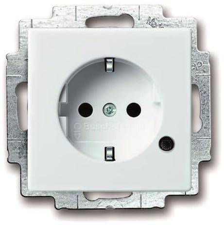 BJ SCHUKO Steckdosen- 20 EUCBL-84 Einsatz 20 Install.Baumaterial Schaltermat/Geb.Steu Schalter