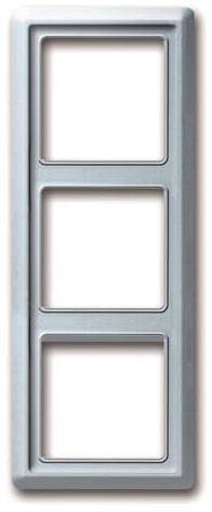 BJ UPWG Allwetter Rahmen 2103-33 3fach alusilber Install.Baumaterial Schaltermat/Geb.Steu Schalter