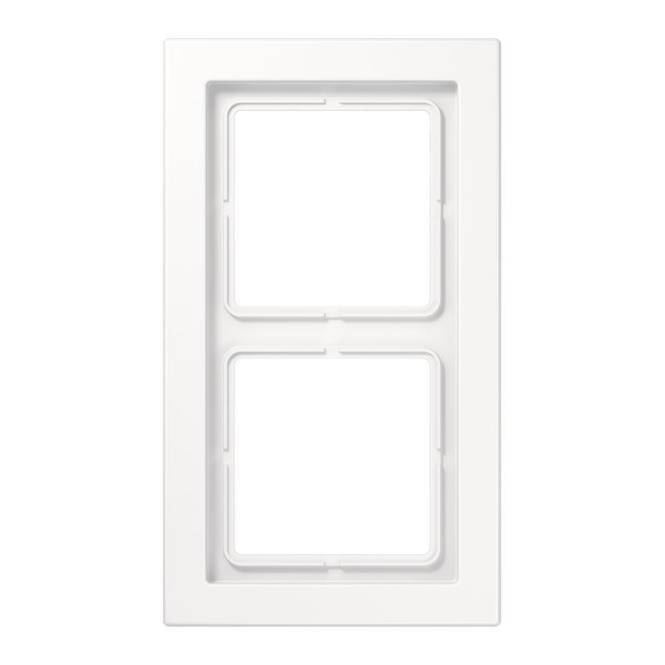 JG LS-design Rahmen 2fach LSD 982 WW weiss Install.Baumaterial Schaltermat/Geb.Steu Schalter