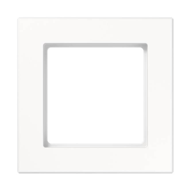 JG Rahmen 1fach bruchsicher AC581BFWW Serie A creation alpinweiß Install.Baumaterial Schalter