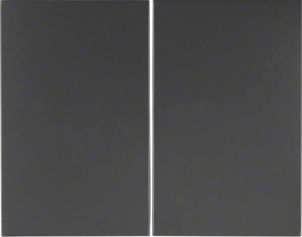 BER K1 Wippe Serien 14357006 anthrazit matt lackiert Install.Baumaterial Schaltermat/Geb.Steu