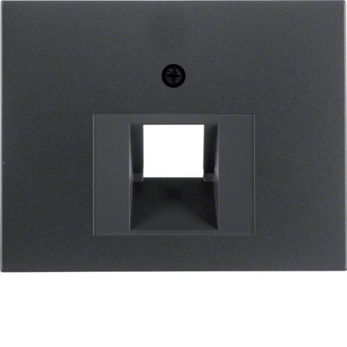 BER Zentralstück für UAE- 14077006 Steckdose anthrazit matt Install.Baumaterial Schalter