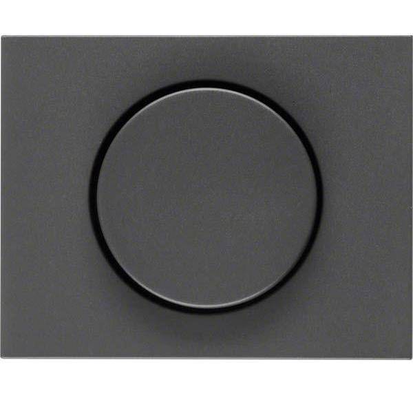 BER K1 Dimmer-Abdeckung 11357006 anthrazit matt Install.Baumaterial Schaltermat/Geb.Steu Schalter
