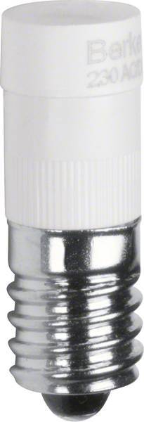 BER LED-Lampe E10 1678 weiss Install.Baumaterial Schaltermat/Geb.Steu Schalter Steckdosenm