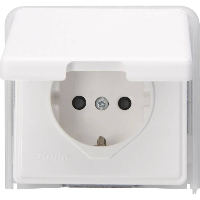 KOPP Steckdose 1f.UP-FR arkt. 119102080 Install.Baumaterial Schaltermat/Geb.Steu Schalter