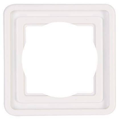 KOPP 1f.Rahmen UP-FR arktis 302302071 Install.Baumaterial Schaltermat/Geb.Steu Schalter Steckdosenm