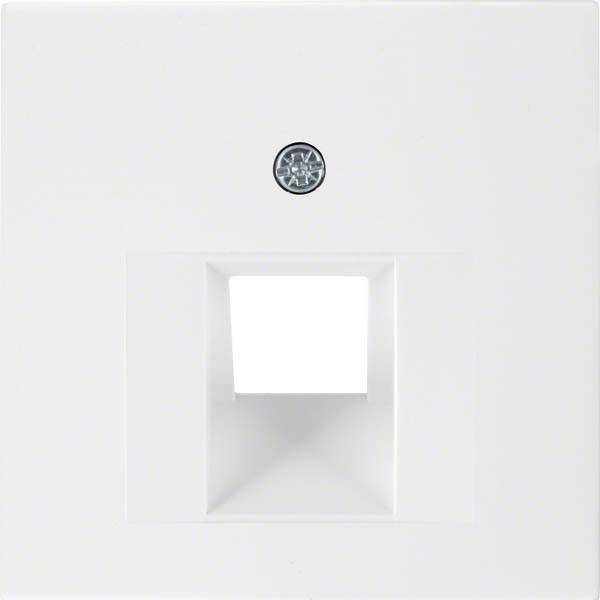 BER S1 Abdeckung für UAE 14078989 1fach polarweiss glänzend Install.Baumaterial Schalter