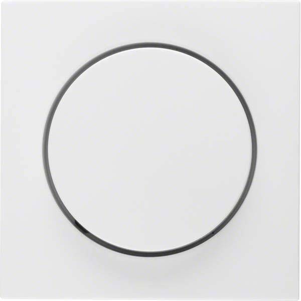 BER S1 Dimmer-Abdeckung 11378989 polarweiss glänzend Install.Baumaterial Schaltermat/Geb.Steu