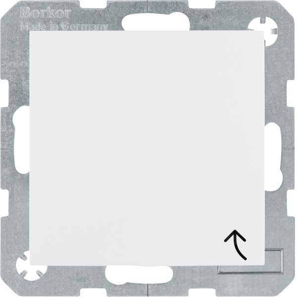 BER S1 Schuko Kombi mit 47518989 Klappdeckel polarweiss glänzend Install.Baumaterial Schalter