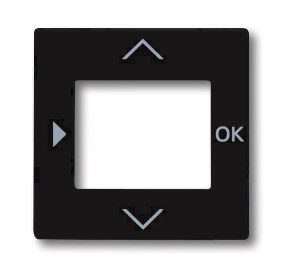 BJ carat Abdeckung für Timer- 6435-81 Bedienelement Komfort/ Stand. anthraz Install.Baumaterial