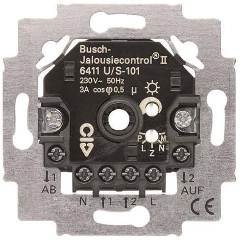 BJ UP Jalousie-Control II 6411U/S-101 mit Sensorauswertung 2Schliesser 690V Install.Baumaterial