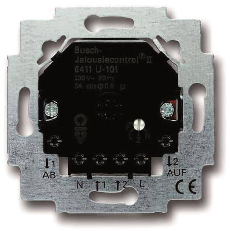 BJ UP Jalousie-Control II 6411U-101 2Schliesser 690VA Install.Baumaterial Schaltermat/Geb.Steu