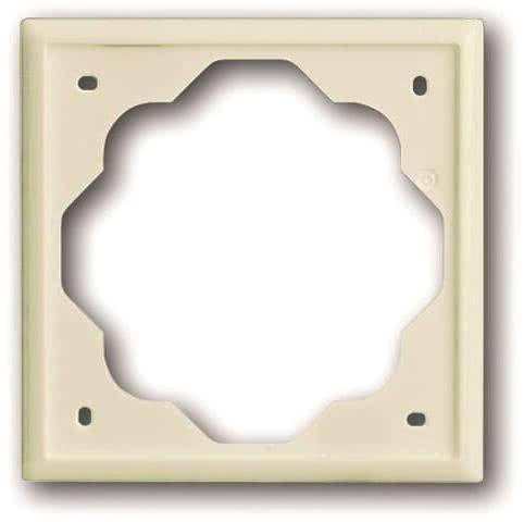 BJ impuls Rahmen 1721-72 1fach elfenbein/ weiss Install.Baumaterial Schaltermat/Geb.Steu Schalter