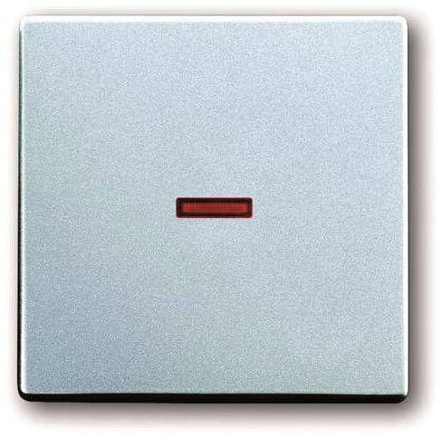 BJ future linear Wippe Kontroll 1789-83 alusilber Install.Baumaterial Schaltermat/Geb.Steu Schalter