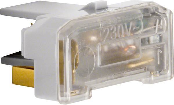 BER Glimmaggregat mit N-Klemme 1675 230V 1mA grau Install.Baumaterial Schaltermat/Geb.Steu Schalter