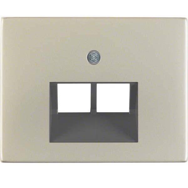 BER K5 Abdeckung für UAE/E-DAT 14097004 Edelstahl Install.Baumaterial Schaltermat/Geb.Steu Schalter