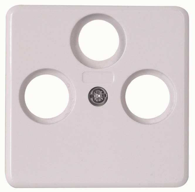 Kopp Abdeckung 357813005 f.Antennensteckdose Obj.2002 TV/RF/SAT a Install.Baumaterial Schalter