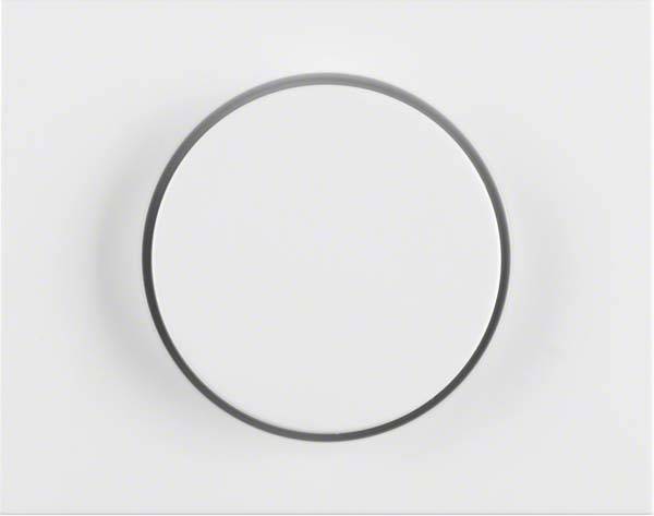 BER K1 Dimmer-Abdeckung 11357009 polarweiss Install.Baumaterial Schaltermat/Geb.Steu Schalter