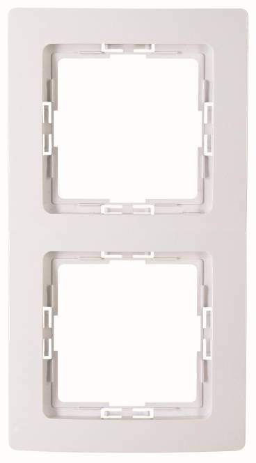 KOPP HK05 Rahmen 3085.0200.4 2fach arktis-weiss Install.Baumaterial Schaltermat/Geb.Steu Schalter