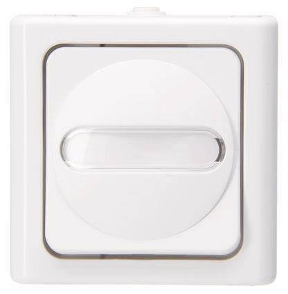 KOPP APWG Taster 5614.0201.9 28 Blue Electric arktis-weiss Install.Baumaterial Schaltermat/Geb.Steu