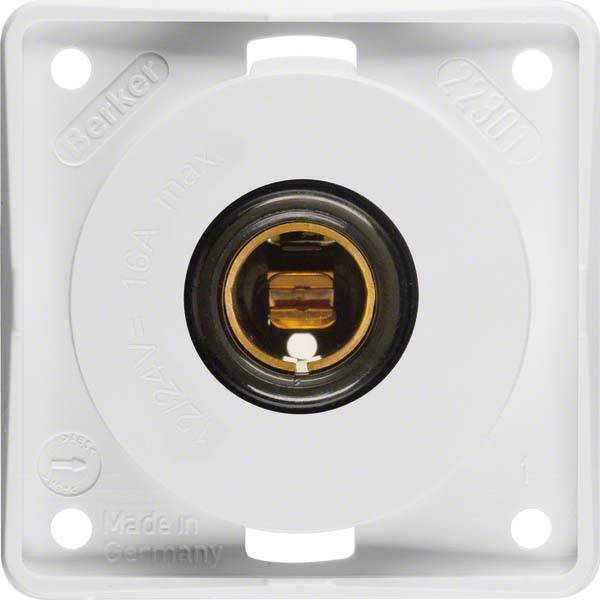 BER B.Mobil KFZ-Steckdose 0945172509 polarweiss hochglänzend Install.Baumaterial Schalter