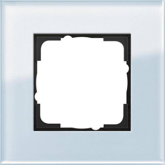 GIRA 021118 Abdeckrahmen 1fach Esprit Glas Mint Install.Baumaterial Schaltermat/Geb.Steu Schalter