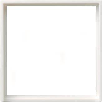 GIRA 028227 Adapterrahmen quadratisch 50x50mm System 55 Reinweiß seidenmatt Install.Baumaterial