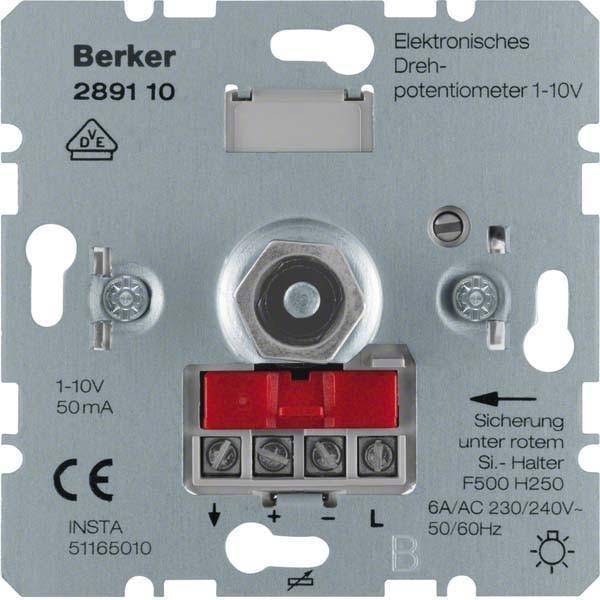BER UP Elektronisches Drehpoten- 289110 tiometer 1-10V mit Softrastung Install.Baumaterial Schalter