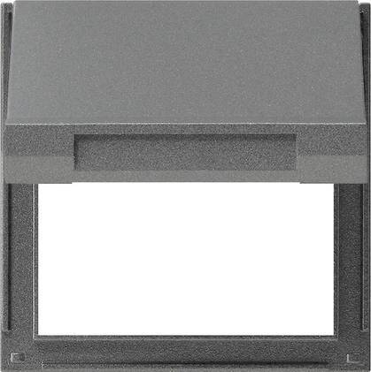 GIRA 065467 Adapterrahmen Klappdeckel TX_44 WG UP Anthrazit Install.Baumaterial Schaltermat/Geb.Steu