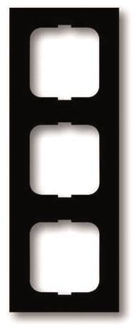 BJ future linear Rahmen 1723-181K 3fach anthrazit Install.Baumaterial Schaltermat/Geb.Steu Schalter