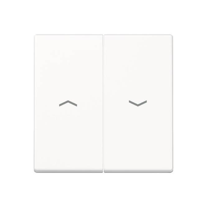 JG Wippe Jalousie A595PWW alpinweiss Install.Baumaterial Schaltermat/Geb.Steu Schalter Steckdosenm