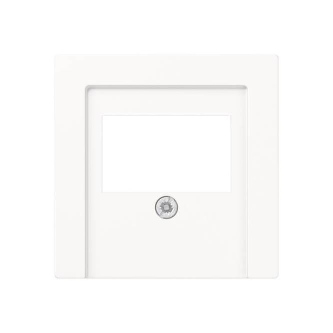 JG A 500 FM-Abdeckung TAE A569PLTWW alpinweiß Install.Baumaterial Schaltermat/Geb.Steu Schalter