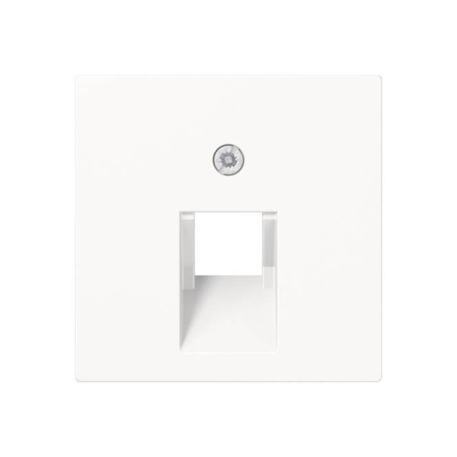 JG A 500 FM-Abdeckung UAE A569-1PLUAWW 1x8POL alpinweiss Install.Baumaterial Schaltermat/Geb.Steu