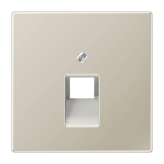 JG LS-design Abdeckung für ES2969-1UA UAE / IAE Cat. 5e und 6 edelstahl Install.Baumaterial