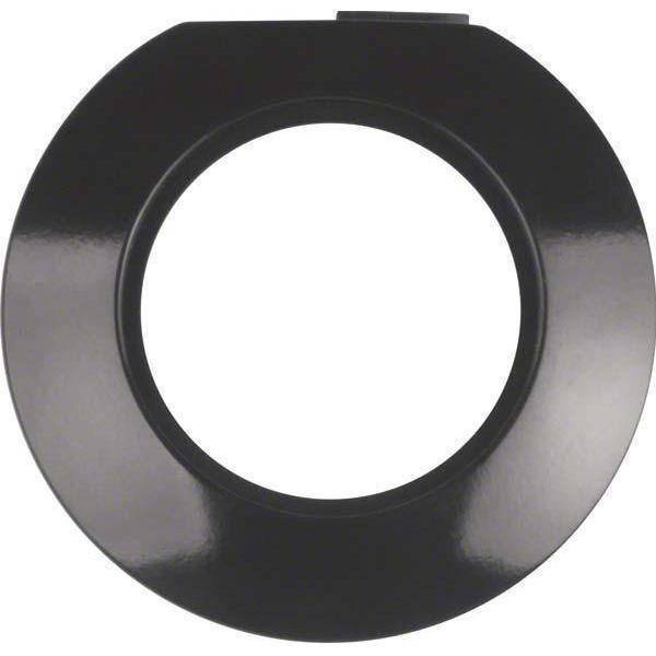 BER S1930 Endrahmen 138141 schwarz Install.Baumaterial Schaltermat/Geb.Steu Schalter Steckdosenm