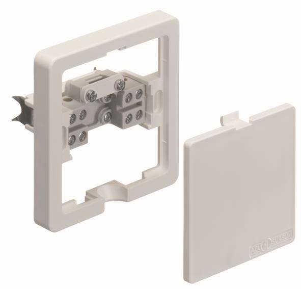 ABL UP Herdanschlussdose 2506110 1fach für 5x2,5mm weiss Install.Baumaterial Schaltermat/Geb.Steu
